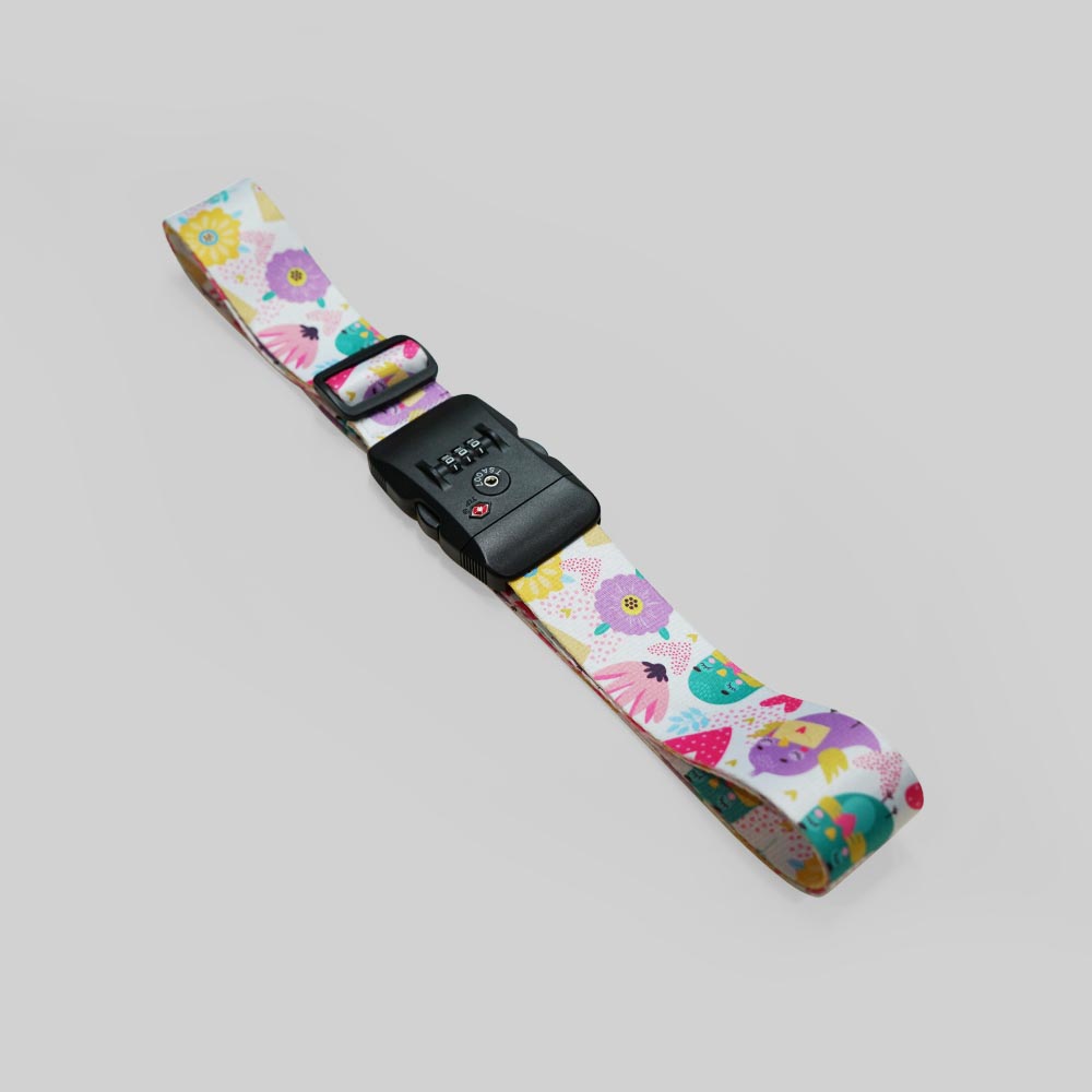 Luggage Belts with TSA Lock